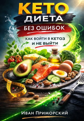 Обложка книги «Кето диета без ошибок. Как войти в кетоз и не выйти»
