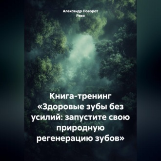 Обложка книги «Книга - тренинг: «Здоровые зубы без усилий: запустите свою природную регенерацию зубов»»