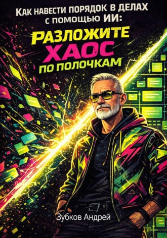 Обложка книги «Как навести порядок в делах с помощью ИИ: разложите хаос по полочкам»