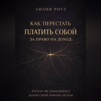 Обложка книги «Как перестать платить собой за право на доход: почему вы зарабатываете ценой своей нервной системы»