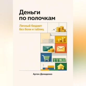 Обложка книги «Деньги по полочкам: Личный бюджет без боли и таблиц»