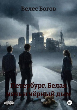 Обложка книги «Петербург. Белая ночь и чёрный дым»