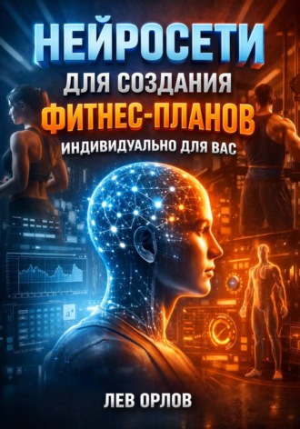 Обложка книги «Нейросети для создания фитнес планов индивидуально для вас»