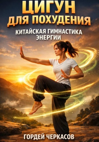 Обложка книги «Цигун для похудения китайская гимнастика энергии»