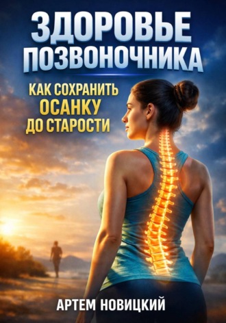 Обложка книги «Здоровье позвоночника. Как сохранить осанку до старости»