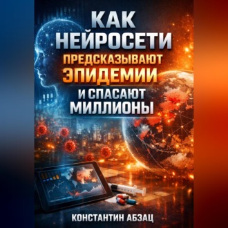 Обложка книги «Как нейросети предсказывают эпидемии и спасают миллионы»