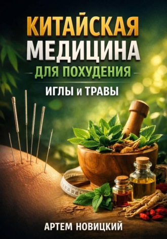 Обложка книги «Китайская медицина для похудения, иглы и травы»