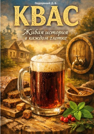 Обложка книги «Квас. Живая история в каждом глотке»
