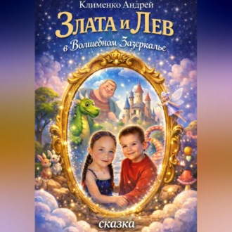 Обложка книги «Злата и Лев в Волшебном Зазеркалье. Сказка»