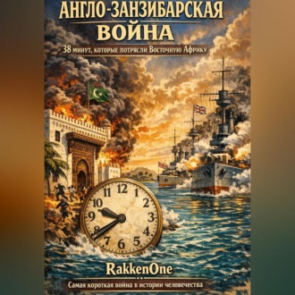 Обложка книги «Англо-занзибарская война: 38 минут, которые потрясли Восточную Африку»