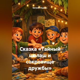 Обложка книги «Сказка «Тайный шалаш и сокровище дружбы»»
