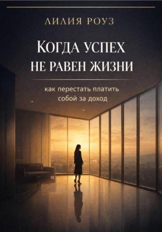 Обложка книги «Когда успех не равен жизни: как перестать платить собой за доход»