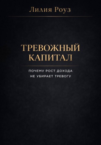 Обложка книги «Тревожный капитал. Почему рост дохода не убирает тревогу»