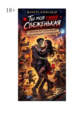 Обложка книги «Ты моя самая свеженькая. романтическая чёрная комедия с отваливающимися конечностями»