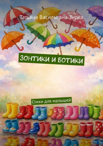 Обложка книги «Зонтики и ботики. Стихи для малышей»