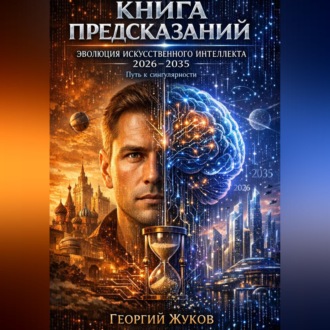 Обложка книги «Книга предсказаний: эволюция искуственного интелекта 2026-2035»