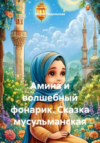Обложка книги «Амина и волшебный фонарик. Сказка мусульманская»