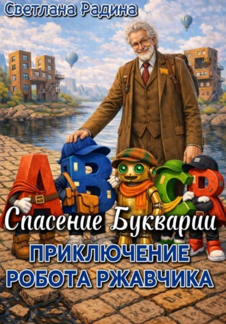 Обложка книги «Приключение робота Ржавчика. Спасение Букварии»