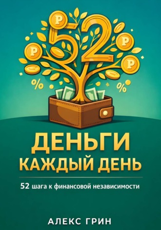 Обложка книги «Деньги каждый день: 52 шага к финансовой независимости»