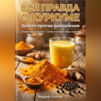 Обложка книги «Вся правда о куркуме: золото против воспаления»