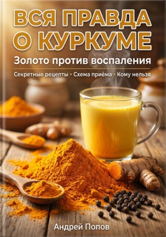 Обложка книги «Вся правда о куркуме: золото против воспаления»