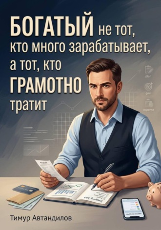 Обложка книги «Богатый не тот, кто много зарабатывает, а тот, кто грамотно тратит»