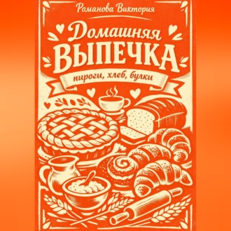 Обложка книги «Домашняя выпечка: пироги, хлеб, булки»