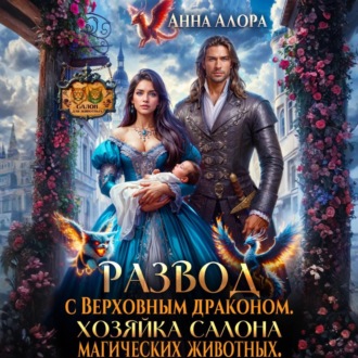 Обложка книги «Развод с Верховным драконом. Хозяйка салона магических животных»