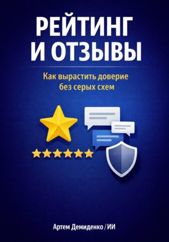 Обложка книги «Рейтинг и отзывы: Как вырастить доверие без серых схем»