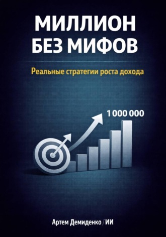 Обложка книги «Миллион без мифов: Реальные стратегии роста дохода»