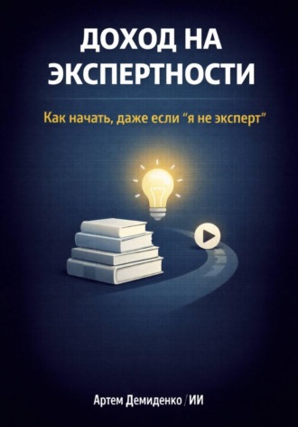 Обложка книги «Доход на экспертности: Как начать, даже если “я не эксперт”»