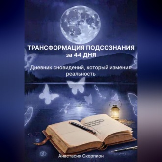 Обложка книги «ТРАНСФОРМАЦИЯ ПОДСОЗНАНИЯ за 44 ДНЯ: Дневник сновидений, который изменил реальность»
