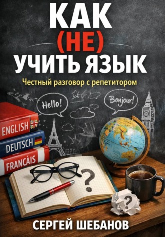 Обложка книги «КАК (НЕ) УЧИТЬ ЯЗЫК. Честный разговор с репетитором»
