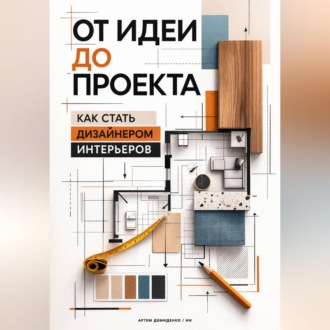 Обложка книги «От идеи до проекта: Как стать дизайнером интерьеров»
