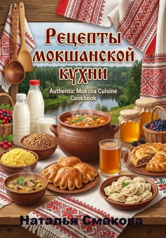 Обложка книги «Рецепты мокшанской кухни»