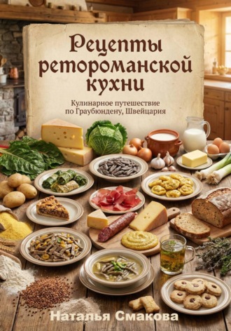 Обложка книги «Рецепты ретороманской кухни»