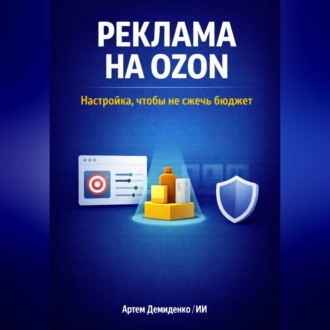 Обложка книги «Реклама на Ozon: Настройка, чтобы не сжечь бюджет»