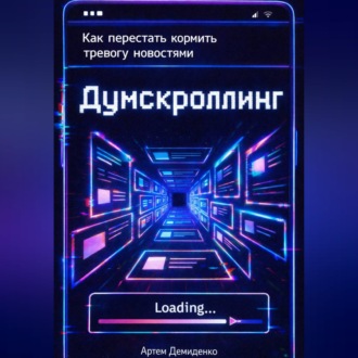 Обложка книги «Думскроллинг: Как перестать кормить тревогу новостями»
