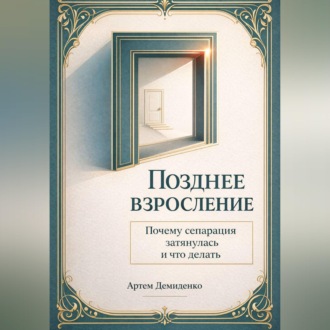 Обложка книги «Позднее взросление: Почему сепарация затянулась и что делать»