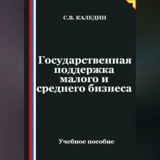 Обложка книги «Государственная поддержка малого и среднего предпринимательства»