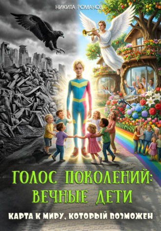 Обложка книги «Голос поколений: вечные дети. Карта к миру, который возможен»