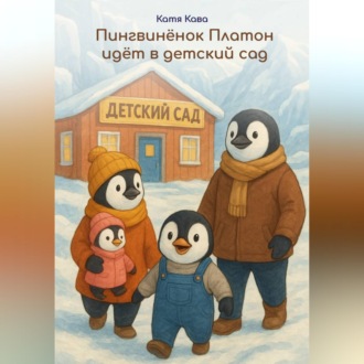 Обложка книги «Пингвиненок Платон идет в детский сад»