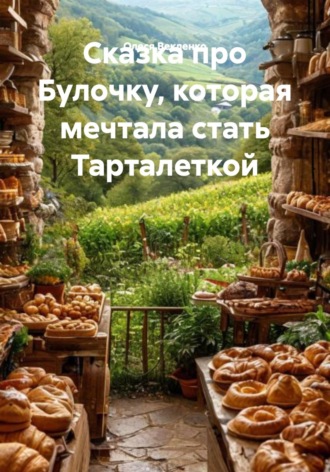 Обложка книги «Сказка про Булочку, которая мечтала стать Тарталеткой»