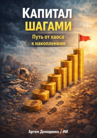 Обложка книги «Капитал шагами: Путь от хаоса к накоплениям»