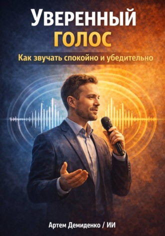 Обложка книги «Уверенный голос: Как звучать спокойно и убедительно»