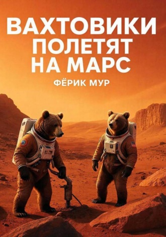 Обложка книги «Вахтовики полетят на Марс»