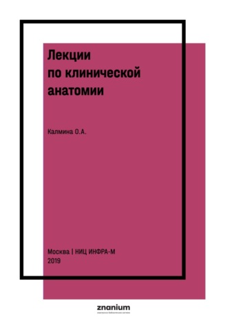 Ольга Анатольевна Калмина. Лекции по клинической анатомии (английский язык)