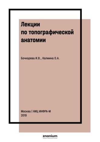Ольга Анатольевна Калмина. Лекции по топографической анатомии (английский язык)