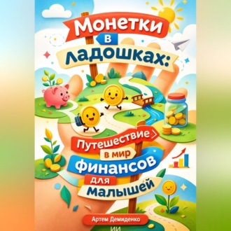 Обложка книги «Монетки в ладошках: Путешествие в мир финансов для малышей»