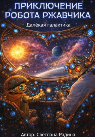 Обложка книги «Приключение робота Ржавчика. Далёкая галактика»